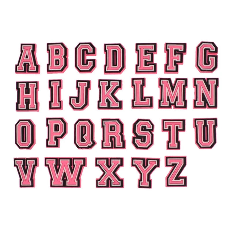 Pink Alphabet CharmZ